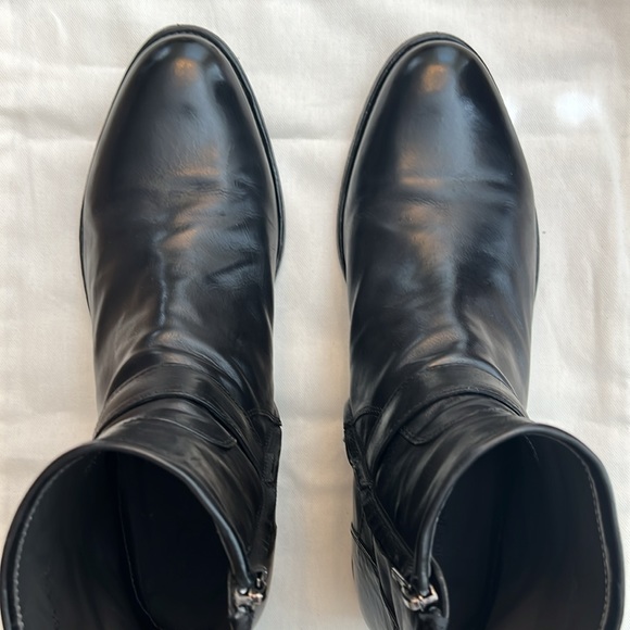 To Boot New York Rodrigo Black Calf Leather Boots Men’s 11.5 - Picture 4 of 10
